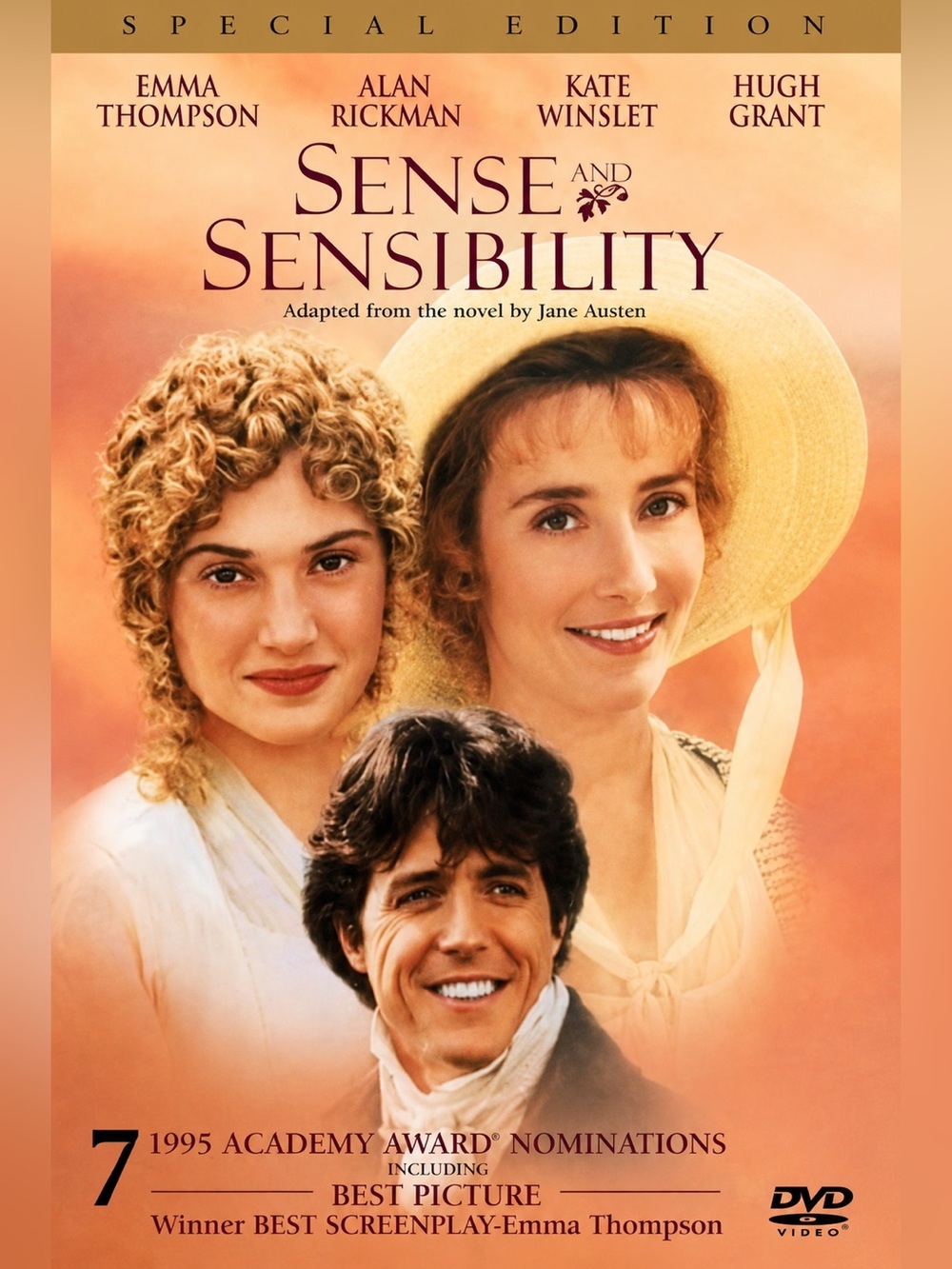 SENSE AND SENSIBILITY DVD Special Edition Jane Austen Emma Thompson Sealed PG